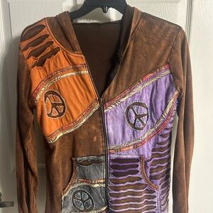 Rising International Zippered Sweatshirt